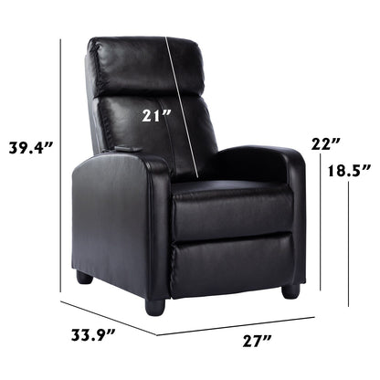 Poltrone reclinabili regolabili a spinta per il soggiorno