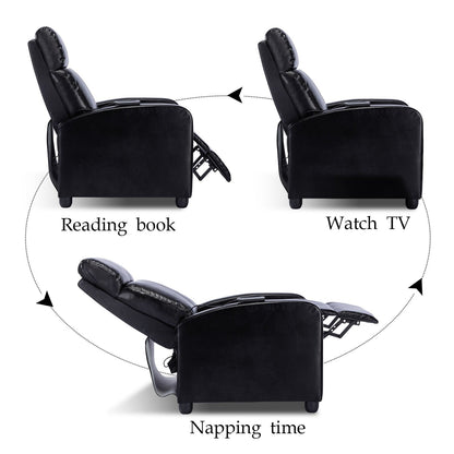 Poltrone reclinabili regolabili a spinta per il soggiorno