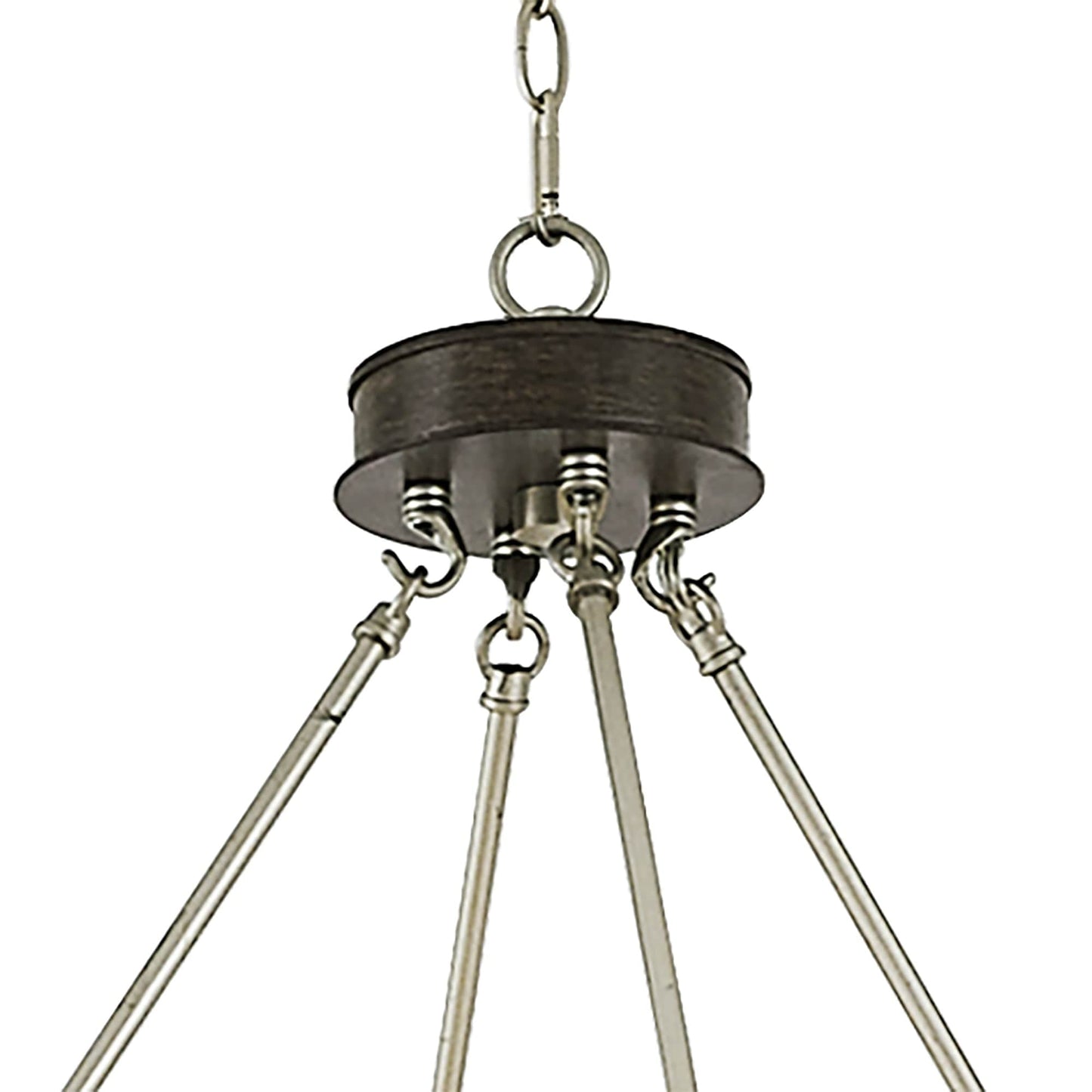 Lampadario a ruota di carro Acroma Farmhouse da 12 luci, 40 pollici, con UL - 40'' P x 138'' H