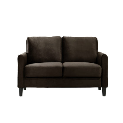 Set da soggiorno con braccioli in velluto Clayfell Airell