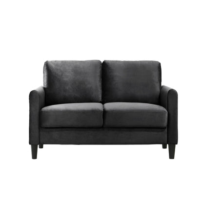 Set da soggiorno con braccioli in velluto Clayfell Airell