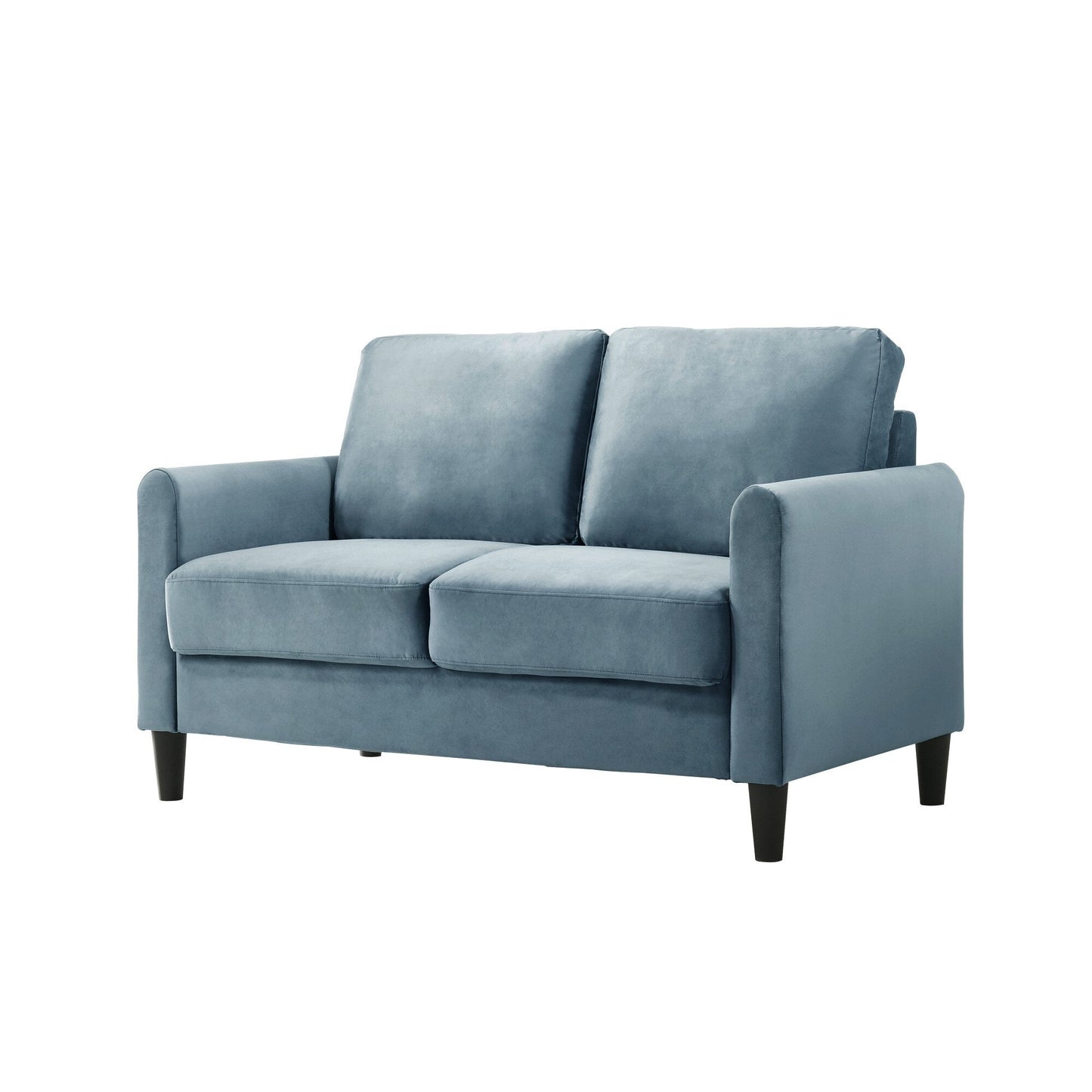 Set da soggiorno con braccioli in velluto Clayfell Airell