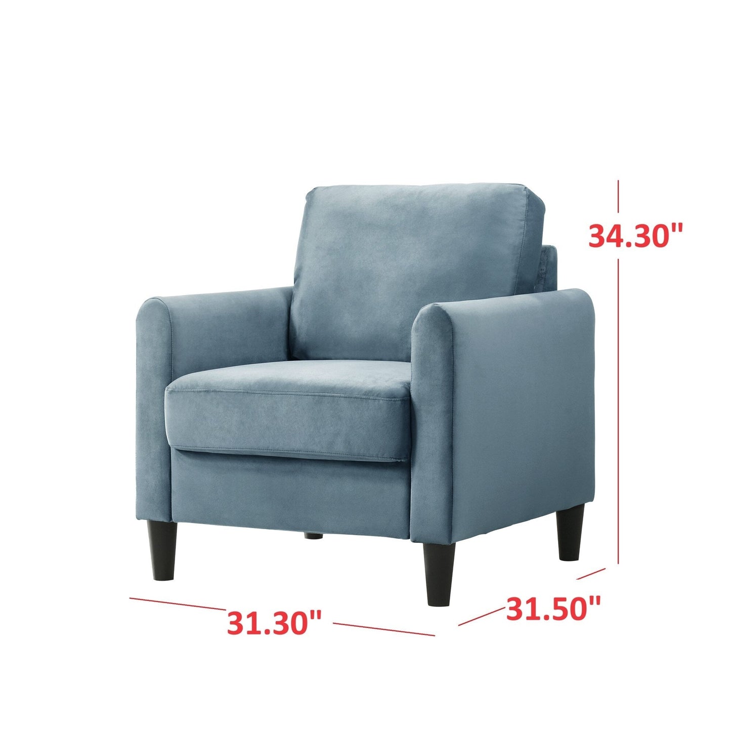 Set da soggiorno con braccioli in velluto Clayfell Airell