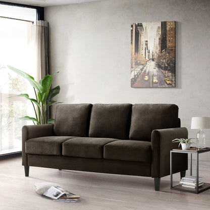 Set da soggiorno con braccioli in velluto Clayfell Airell