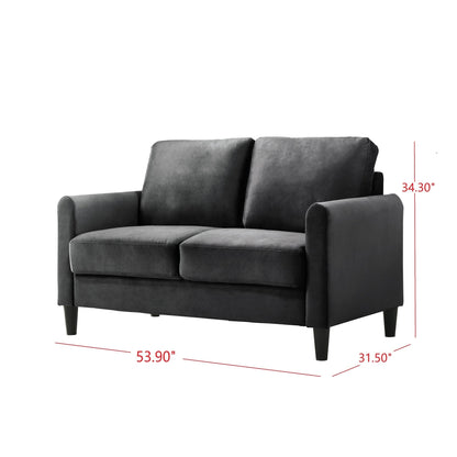 Set da soggiorno con braccioli in velluto Clayfell Airell