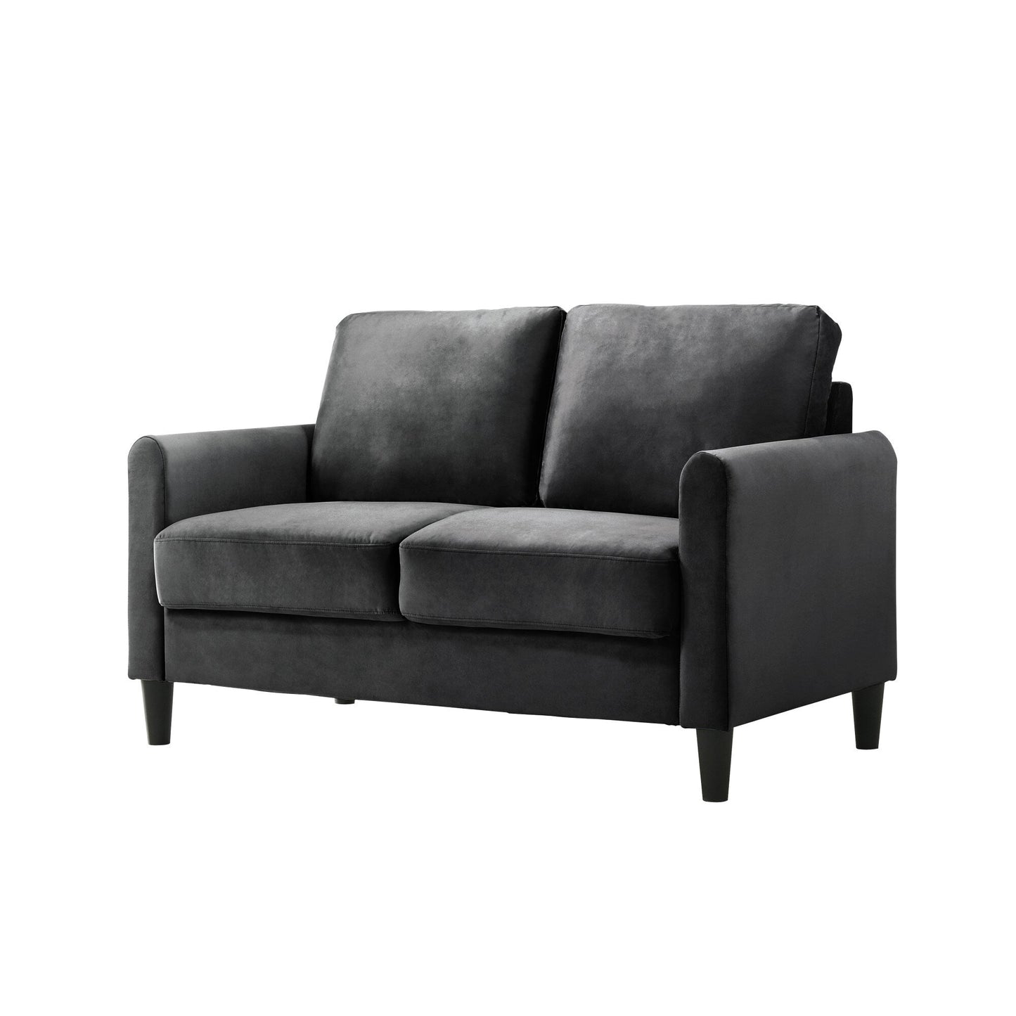 Set da soggiorno con braccioli in velluto Clayfell Airell