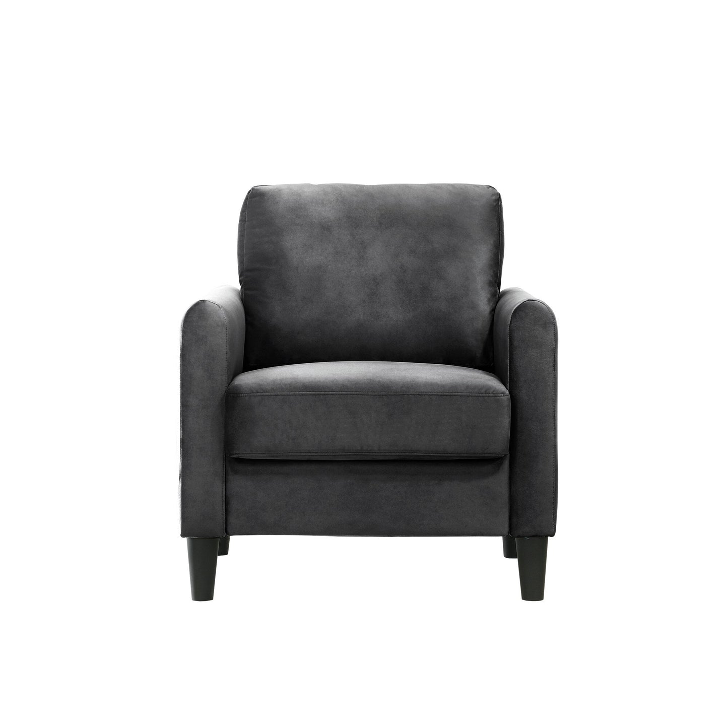 Set da soggiorno con braccioli in velluto Clayfell Airell