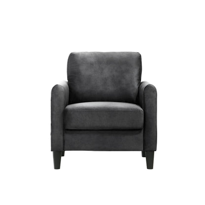 Set da soggiorno con braccioli in velluto Clayfell Airell