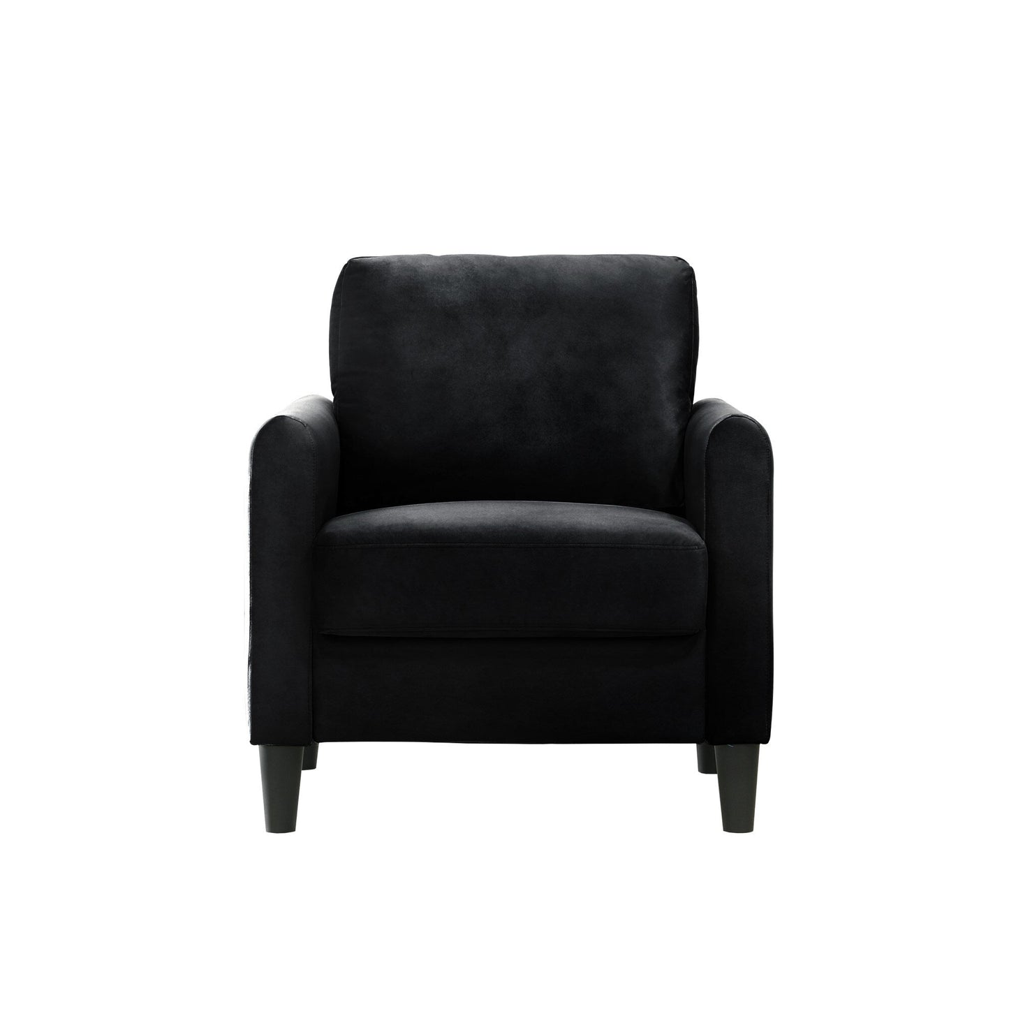 Set da soggiorno con braccioli in velluto Clayfell Airell