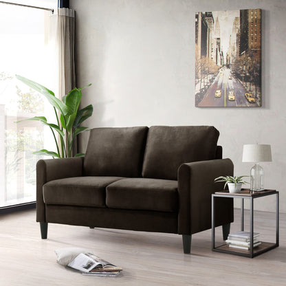 Set da soggiorno con braccioli in velluto Clayfell Airell