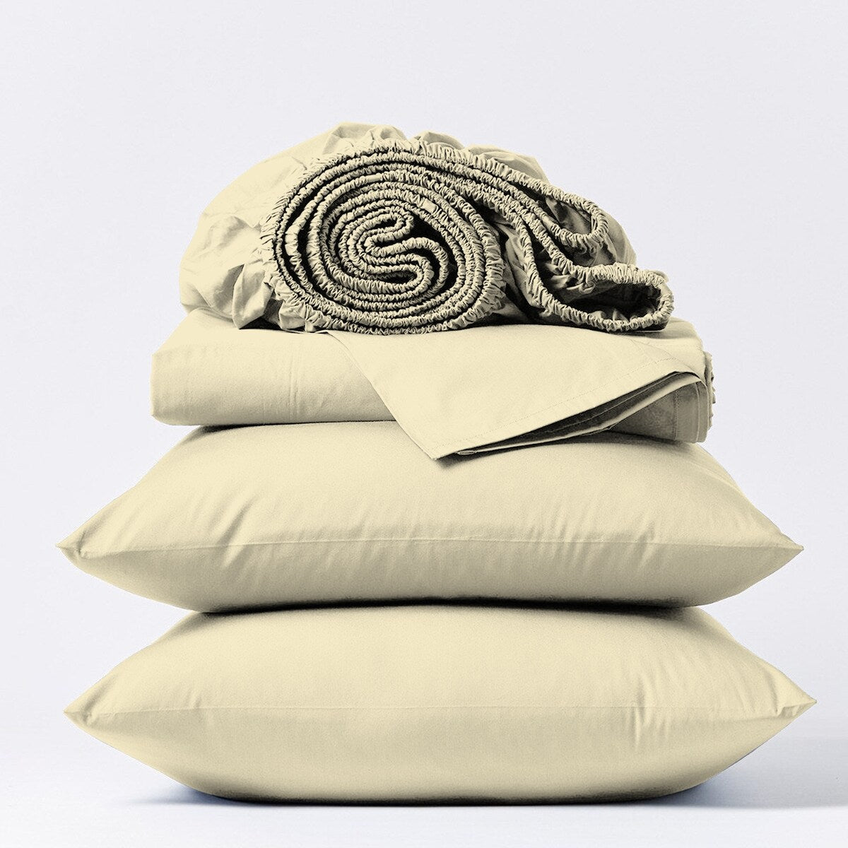 Set di lenzuola Aireolux in cotone egiziano di lusso, ultra morbido e setoso, 1000 fili