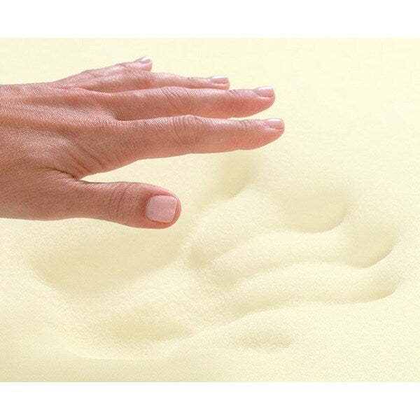 Materasso ad aria Airtek Flocked-top full-size con topper in memory foam da 1 pollice