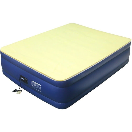 Materasso ad aria Airtek Flocked-top full-size con topper in memory foam da 1 pollice
