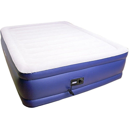 Materasso ad aria Airtek Flocked-top full-size con topper in memory foam da 1 pollice