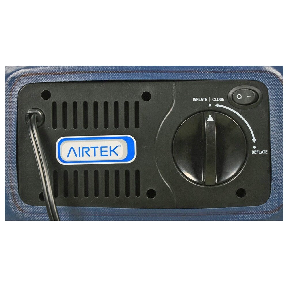Materasso ad aria Airtek Twin Flocked con lenzuolo rivestito
