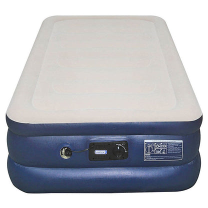 Materasso ad aria Airtek Twin-size con parte superiore floccata e topper in memory foam