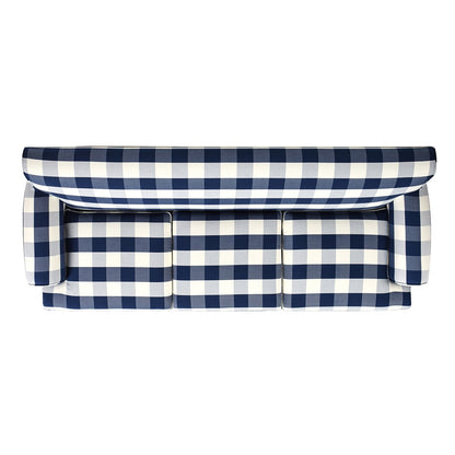 Divano da soggiorno Alana Lawson da 88 pollici "Divano a tre cuscini con braccioli arrotolati e schienale rigido" "Richiede un assemblaggio minimo"