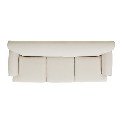 Divano da soggiorno Alana Lawson da 88 pollici "Divano a tre cuscini con braccioli arrotolati e schienale rigido" "Richiede un assemblaggio minimo"