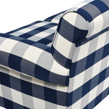 Divano da soggiorno Alana Lawson da 88 pollici "Divano a tre cuscini con braccioli arrotolati e schienale rigido" "Richiede un assemblaggio minimo"