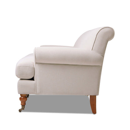 Divano da soggiorno Alana Lawson da 88 pollici "Divano a tre cuscini con braccioli arrotolati e schienale rigido" "Richiede un assemblaggio minimo"