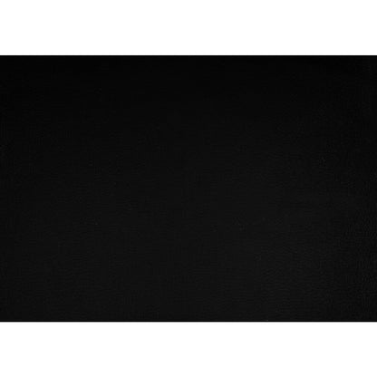 Poltrona reclinabile in similpelle nera Alayna