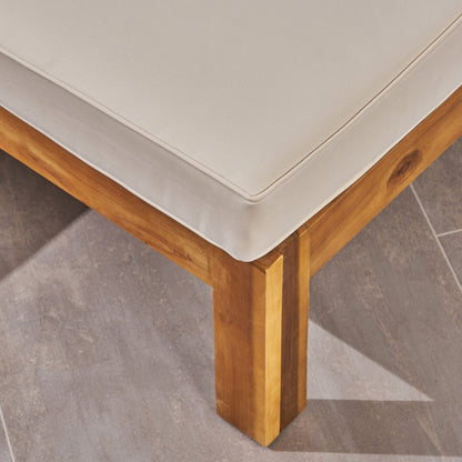 Set di divani da esterno Alcove in legno di acacia da 5 pezzi di Christopher Knight Home