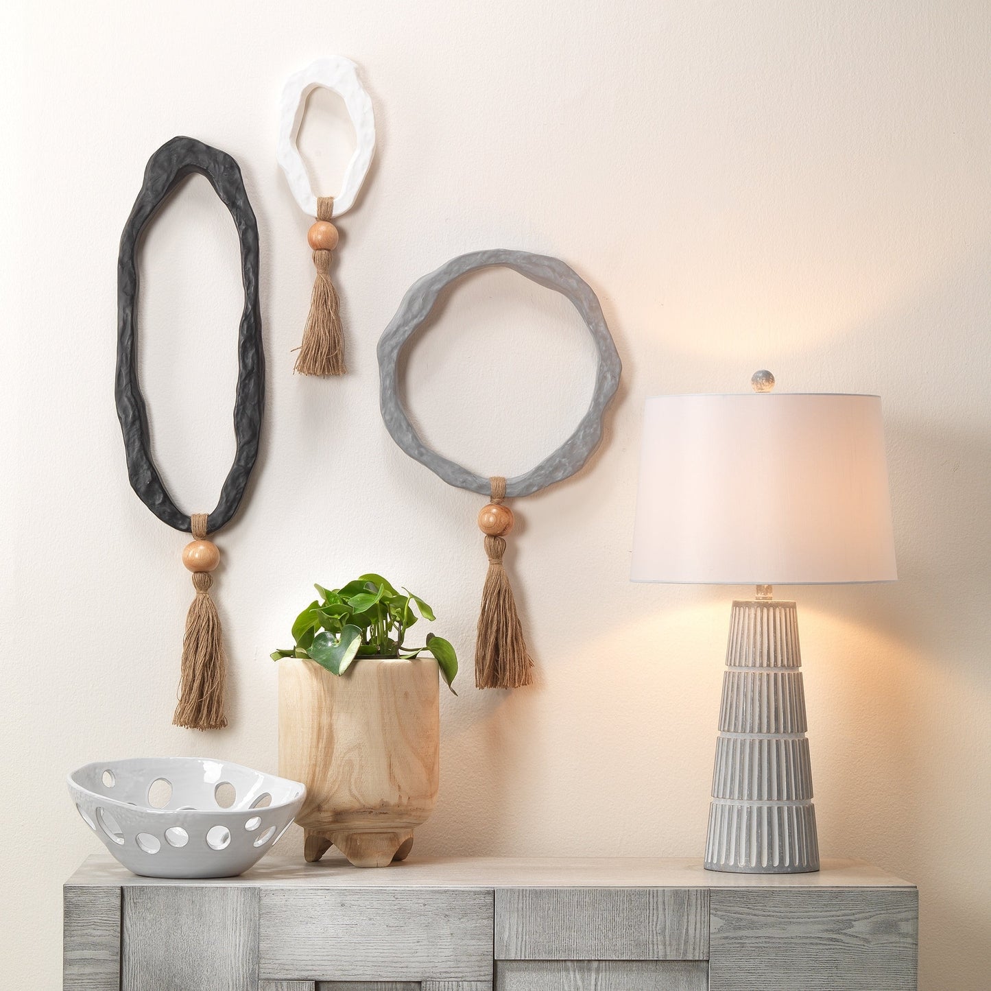 Alden Décor Nicolette Abstract Wall Art