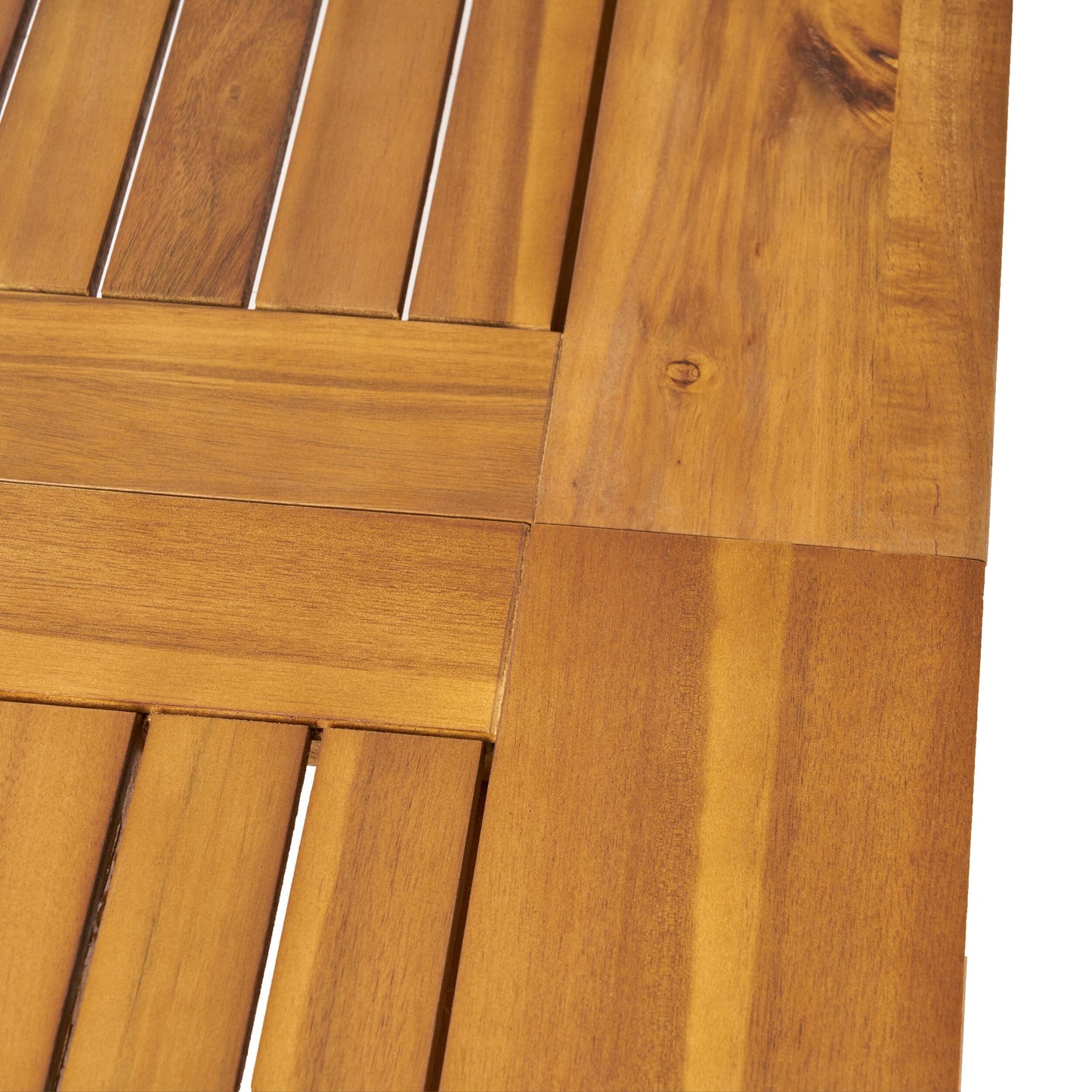 Set da pranzo da esterno Algoma in legno e vimini da 9 pezzi di Christopher Knight Home