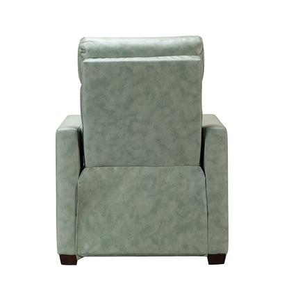 Poltrona reclinabile elettrica Alina 31.50 Wide in vera pelle con porta USB