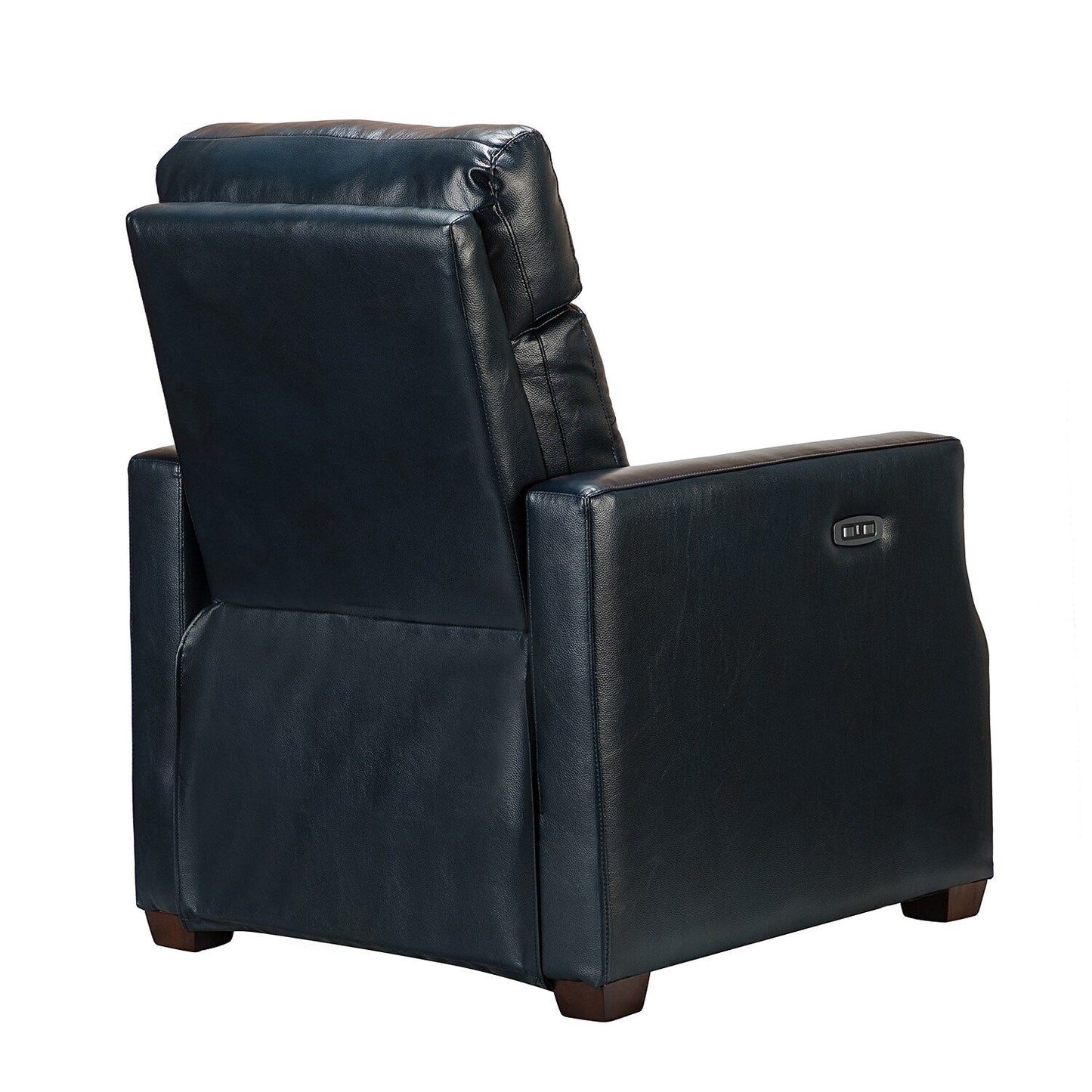 Poltrona reclinabile elettrica Alina 31.50 Wide in vera pelle con porta USB