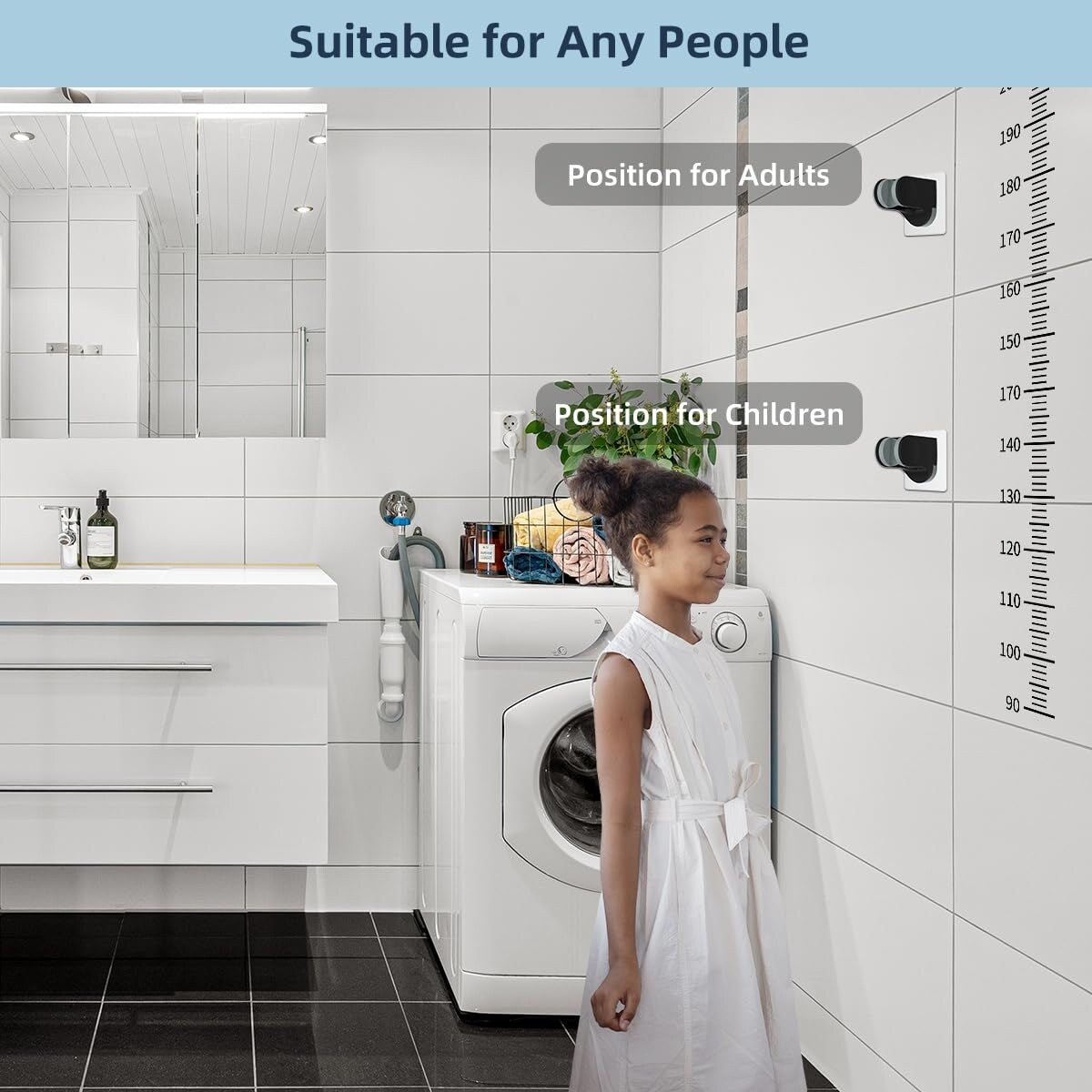 Soffione doccia a pioggia ad alta pressione interamente in metallo da 10 pollici con combinazione portatile