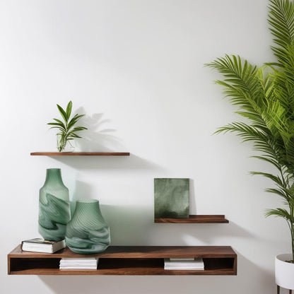 Vaso decorativo contemporaneo in vetro verde satinato Allan Andrews