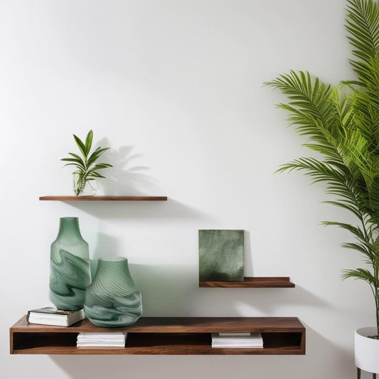 Vaso decorativo contemporaneo in vetro verde satinato Allan Andrews