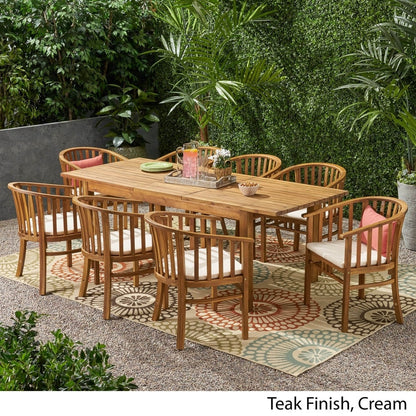 Set da pranzo in legno di acacia Alondra di Christopher Knight Home