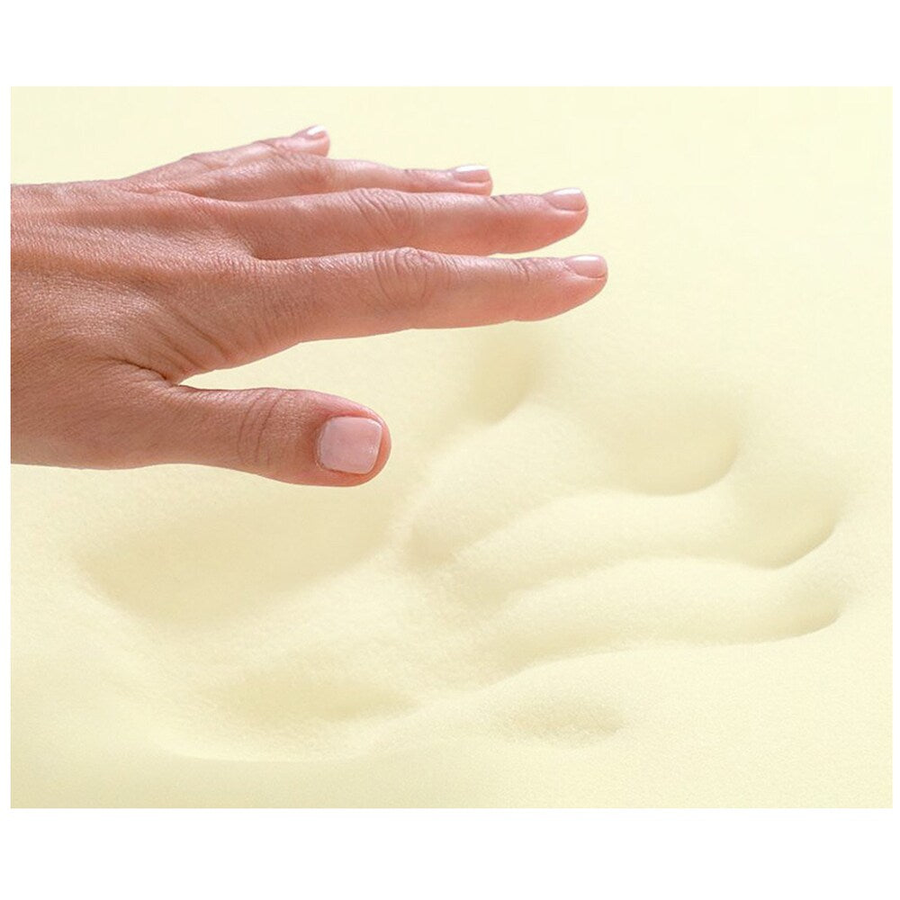 Materasso ad aria matrimoniale Altimair da 20 pollici con topper in memory foam da 1 pollice e coprimaterasso con gonna