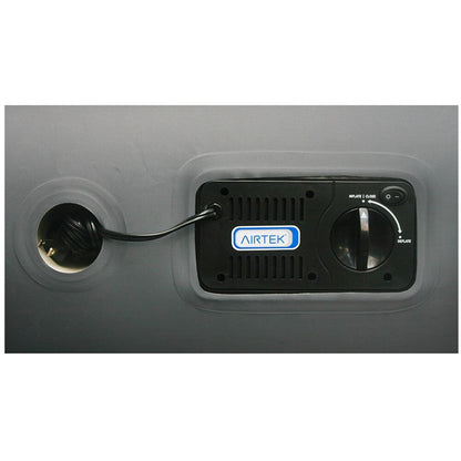 Materasso ad aria matrimoniale Altimair da 20 pollici con topper in memory foam da 1 pollice e coprimaterasso con gonna