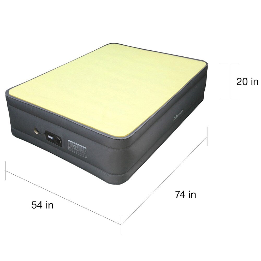 Materasso ad aria Altimair full-size con coprimaterasso in memory foam