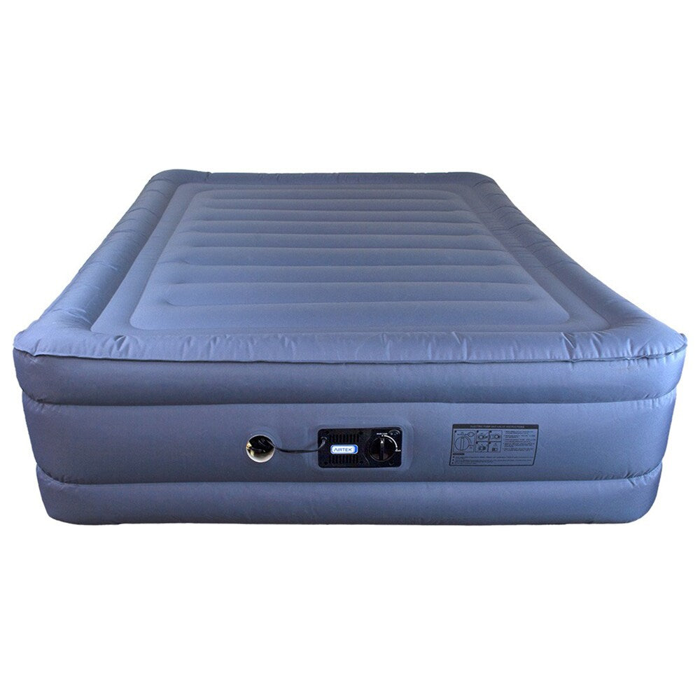 Materasso ad aria Altimair full-size con topper in memory foam da 1 pollice e lenzuolo con angoli