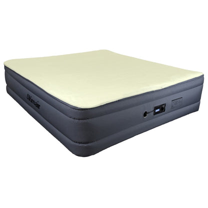 Materasso ad aria rialzato Altimair Lustrous Series King-size con topper in memory foam