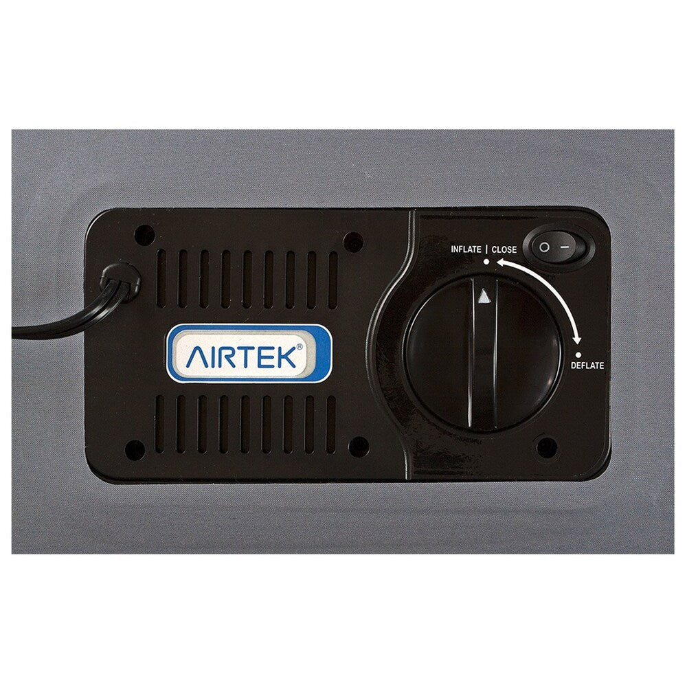 Materasso ad aria rialzato Altimair Lustrous Series King-size con topper in memory foam