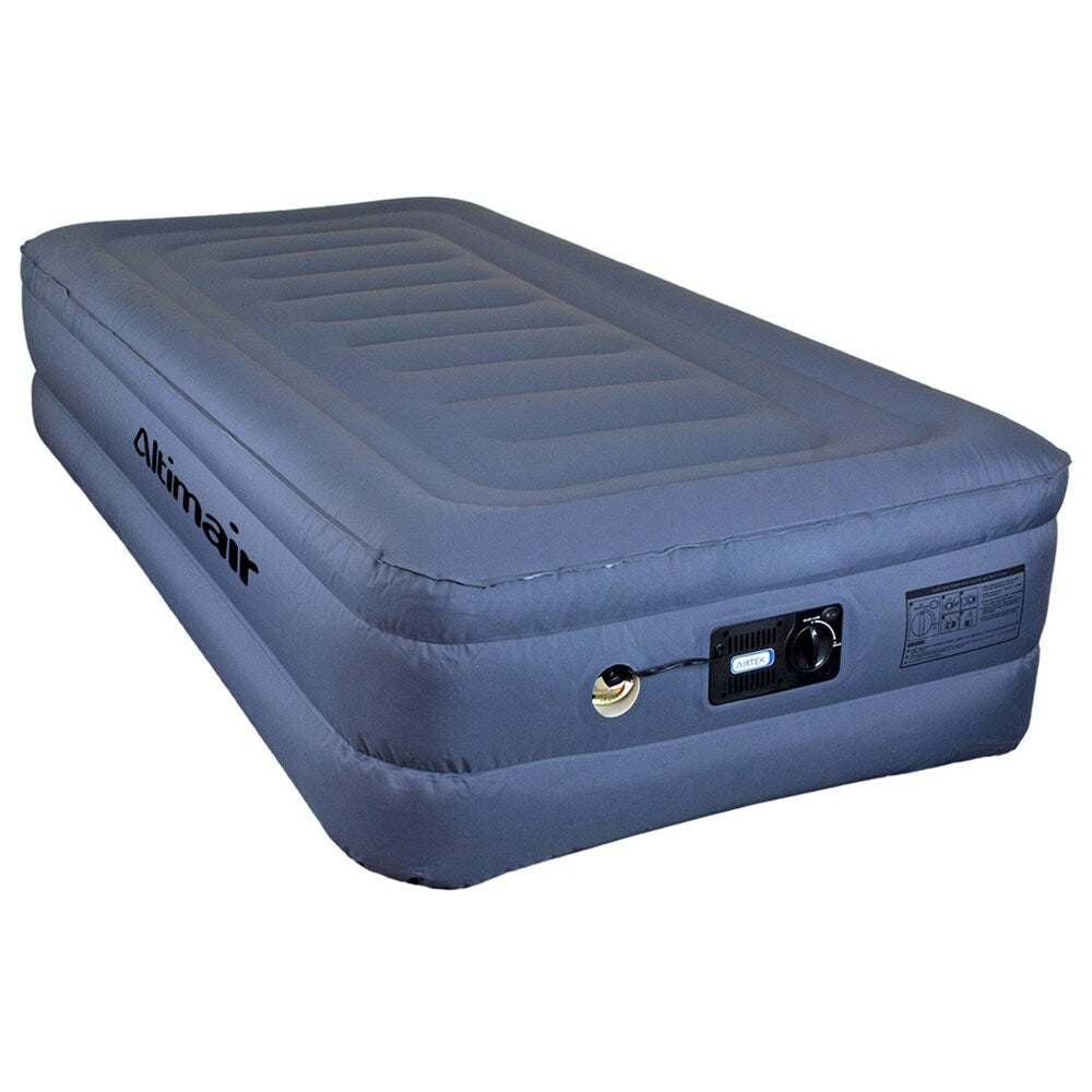 Materasso ad aria premium Altimair Lustrous Series Twin-size con lenzuolo con gonna