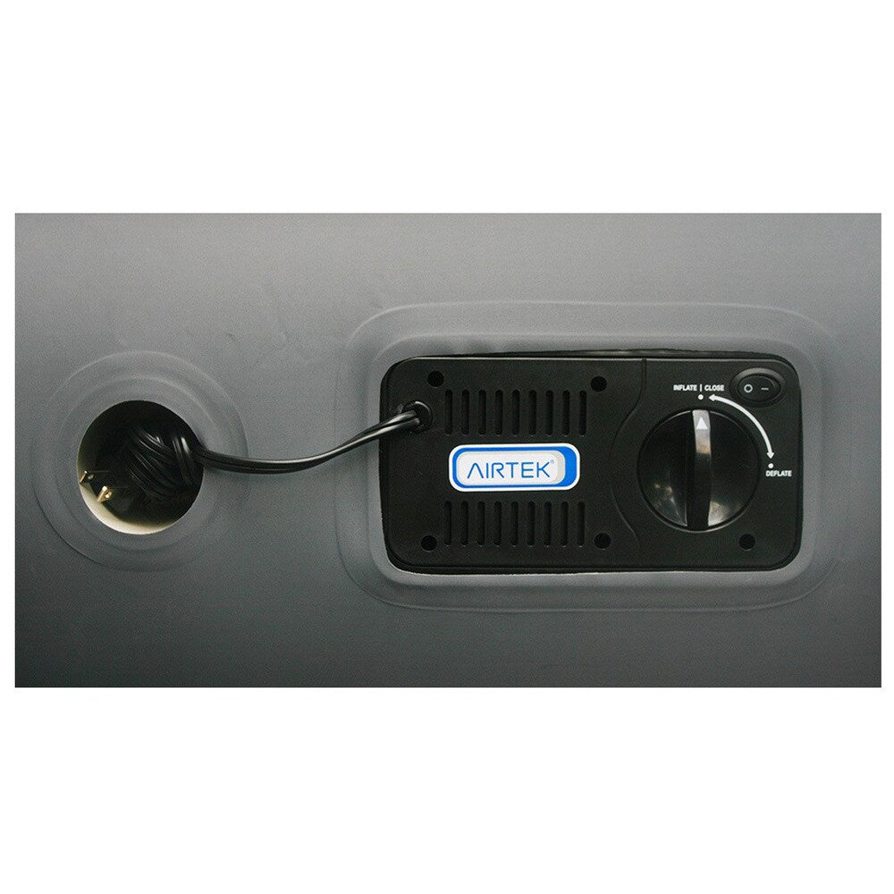 Letto ad aria king-size in nylon laminato con memory foam rialzato Altimair