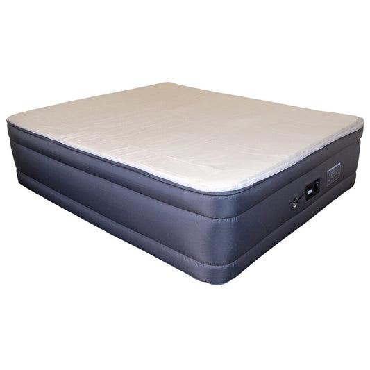 Letto ad aria king-size in nylon laminato con memory foam rialzato Altimair