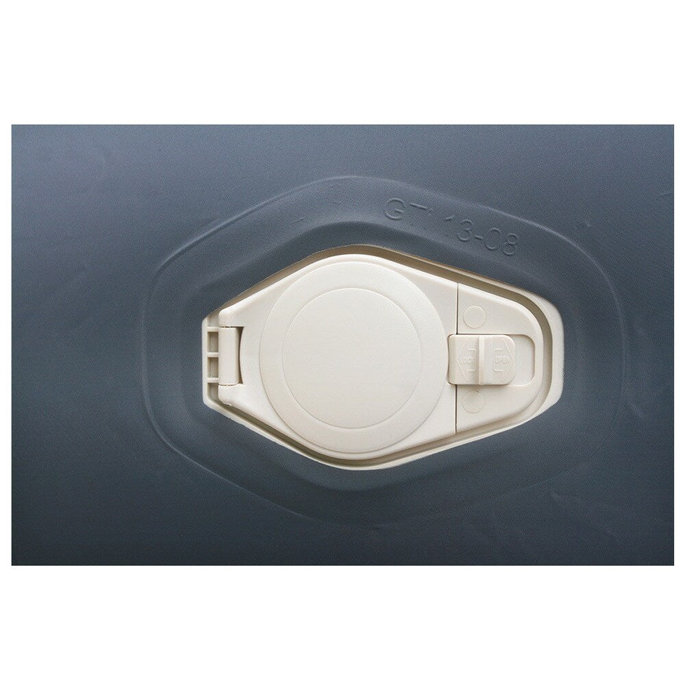 Letto ad aria king-size in nylon laminato con memory foam rialzato Altimair