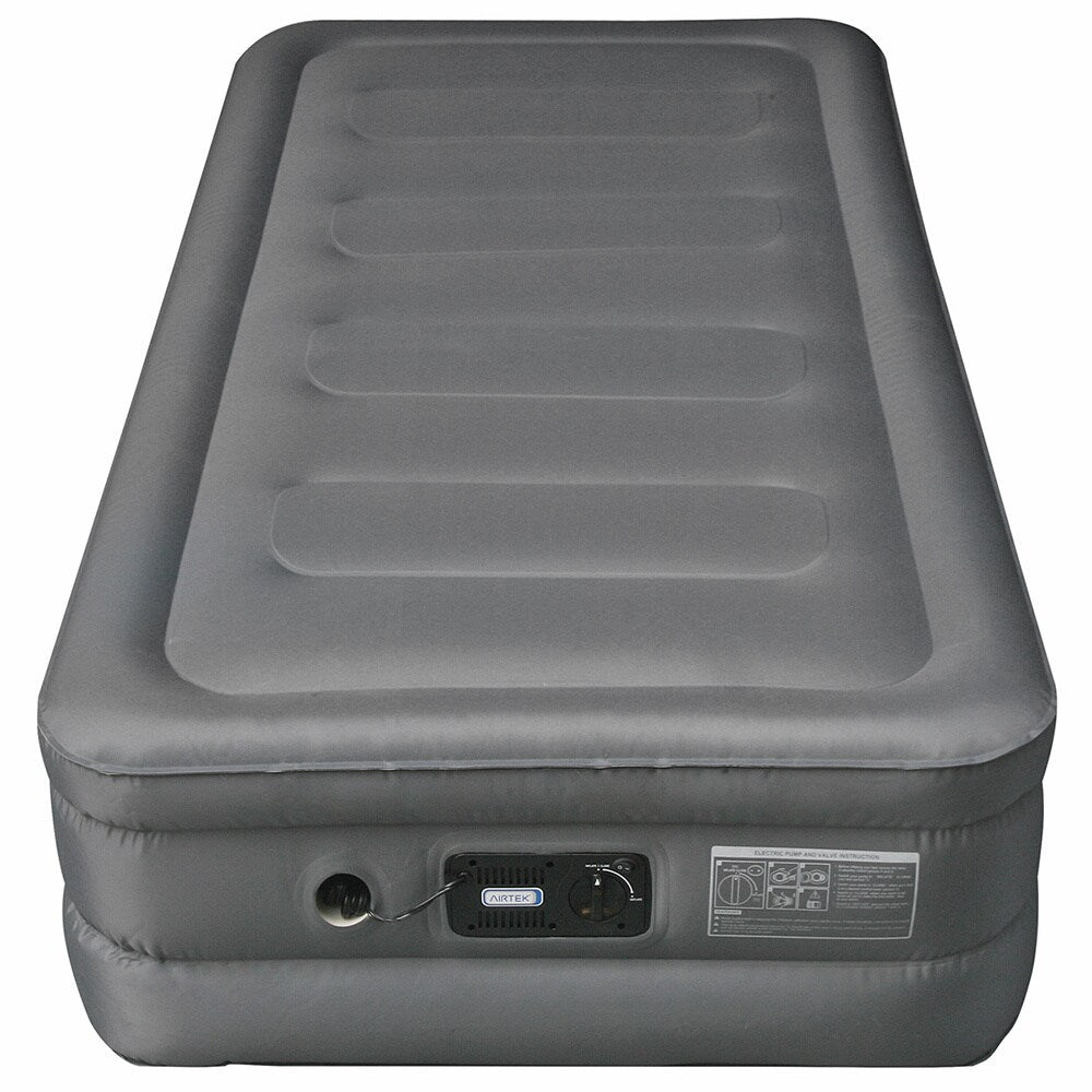 Materasso ad aria rialzato Altimair Twin-size in tessuto di nylon laminato e poliestere