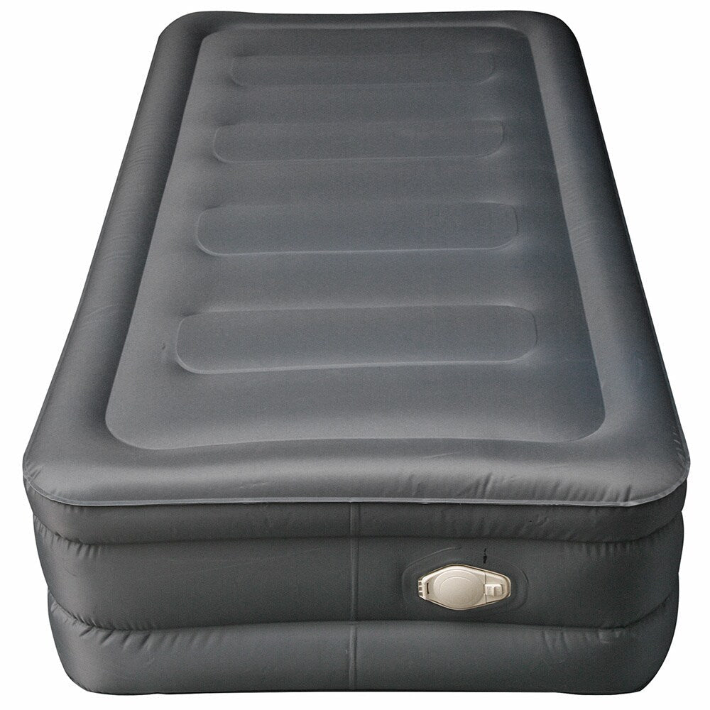 Materasso ad aria rialzato Altimair Twin-size in tessuto di nylon laminato e poliestere