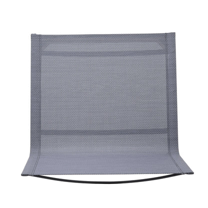 Amazonia Arnhou Set di 6 sedute da esterno in teak FSC per patio