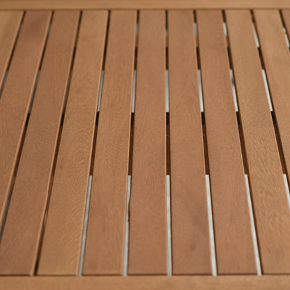 Amazonia Audrey 11 pezzi set da pranzo estensibile per patio esterno in legno FSC - 170 L x 100 P x 35 A