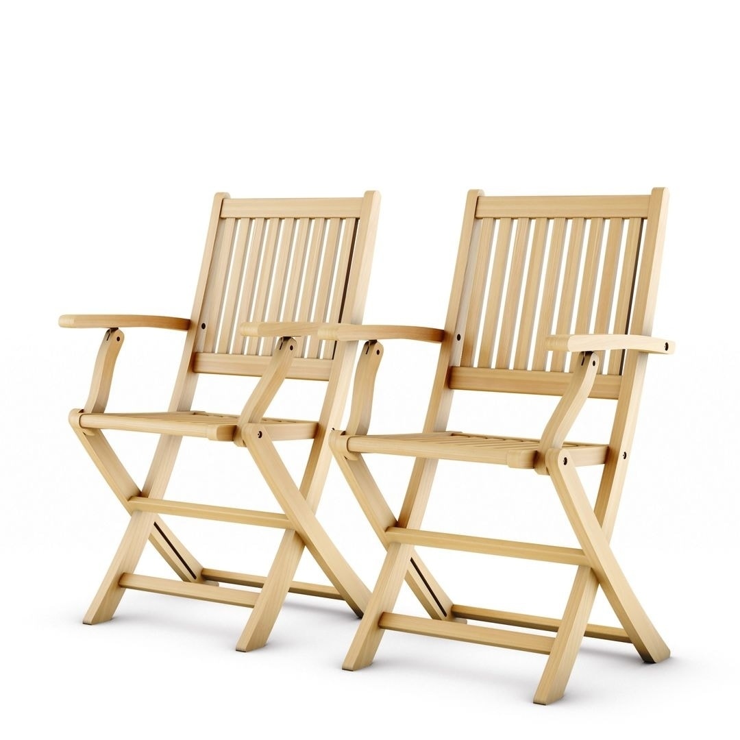 Set da pranzo rettangolare Amazonia Augusta Teak da 7 pezzi - 7 pezzi