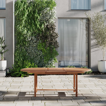 Amazonia FSC Solid Teak Danielle Set da pranzo per esterni da 7 pezzi - 7 pezzi